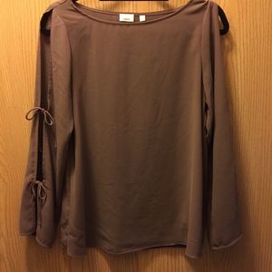 Aritzia Wilfred Pozzi Blouse (S, purple-grey)